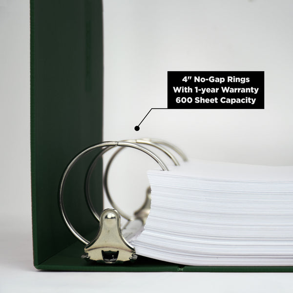 Side Opening Heavy Duty 3-Ring Binder for OSHA Manuals