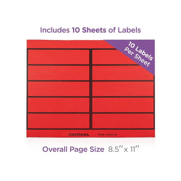 Printable Self Adhesive Labels for 1.5 to 4